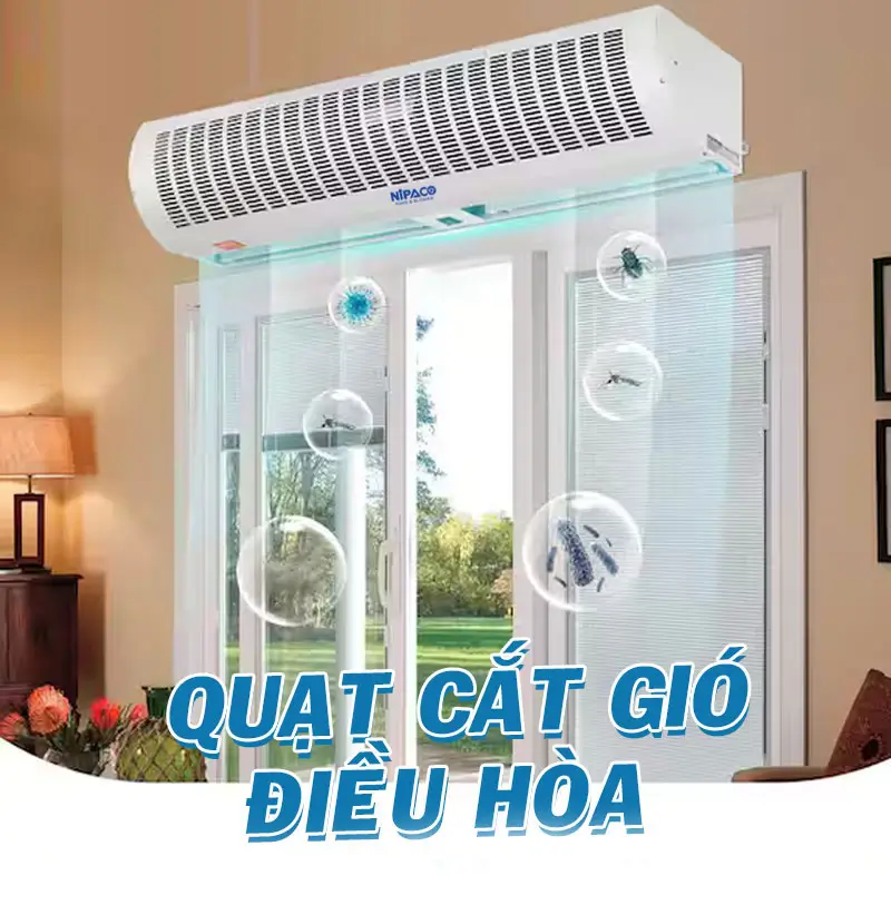 Quạt cắt gió Nipaco
