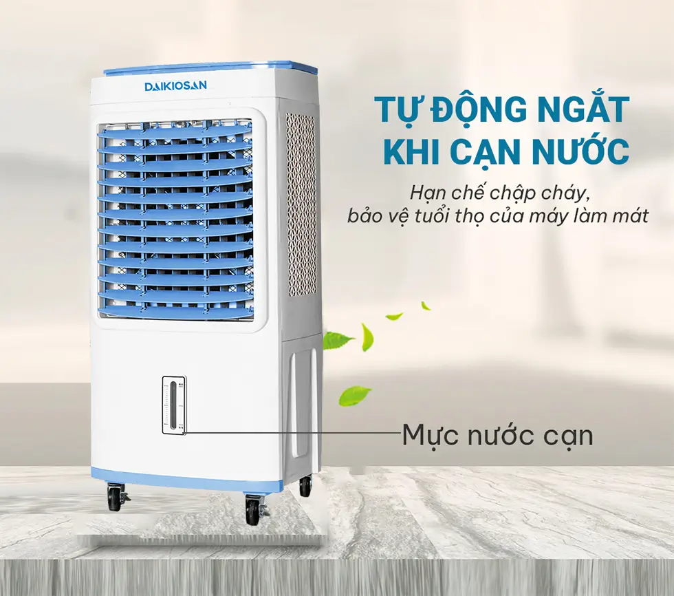 Máy làm mát Daikiosan DM118 16 Máy làm mát Daikiosan DM118 tự động ngắt bơm
