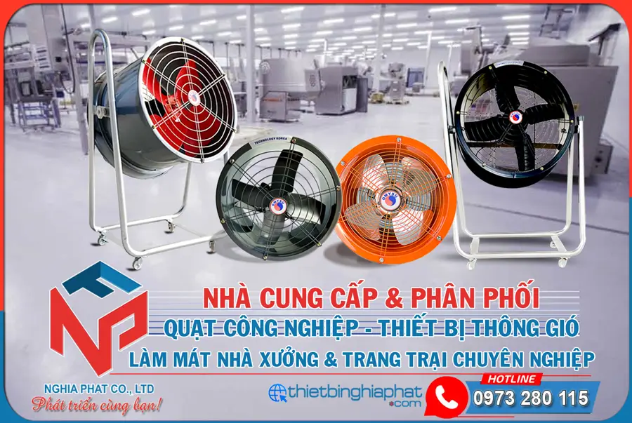 Quạt hướng trục công nghiệp DFG-30 17 Nhà phân phối Quạt thông gió hướng trục OMYSU DFG giá tốt