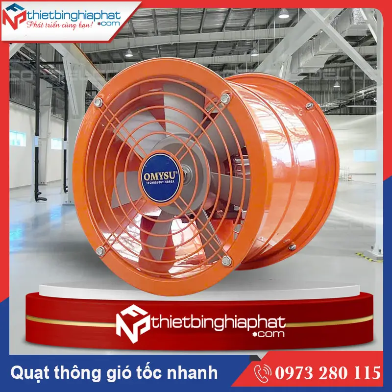 Quạt thông gió tròn tốc nhanh FG-35C-5 12 Quạt thông gió tròn tốc nhanh FG-35C-5