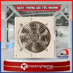 Quạt thông gió vuông tốc nhanh FS-15 13 Quạt thông gió vuông tốc nhanh FS-15 OMYSU