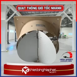 Quạt thông gió vuông tốc nhanh FS-20 OMYSU D200
