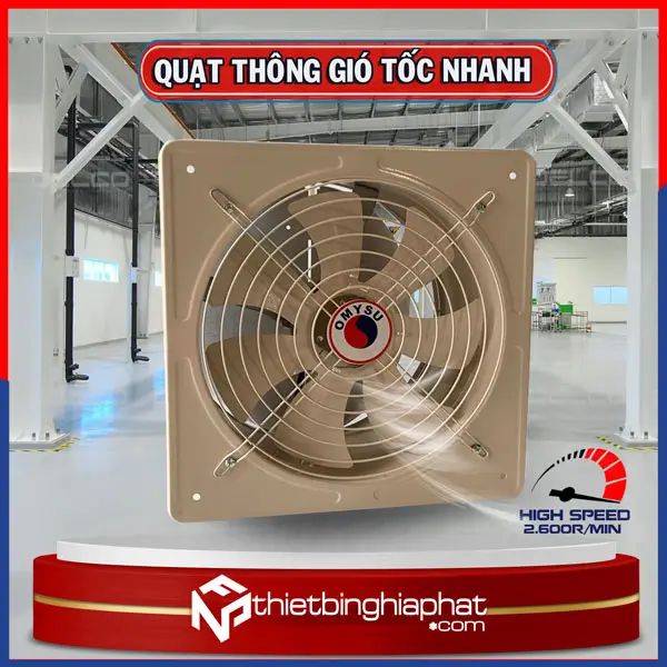 Quạt thông gió vuông tốc nhanh FS-25 18 Quạt thông gió vuông tốc nhanh FS-25