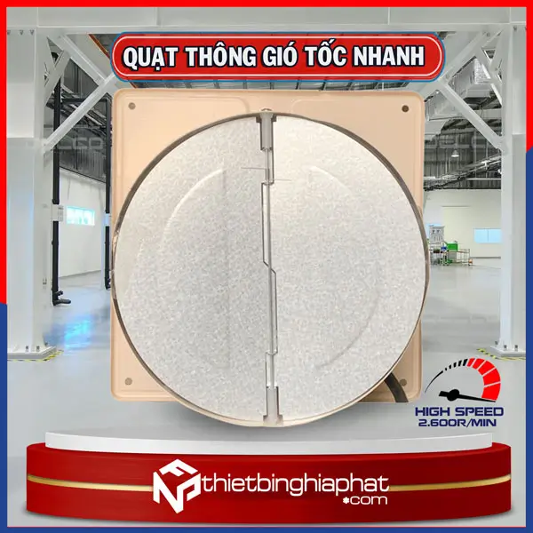 Quạt thông gió vuông tốc nhanh FS-25 19 Quạt thông gió vuông tốc nhanh FS-25 mặt sau