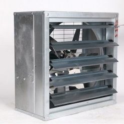 Quạt thông gió vuông OMYSU BMF-500 500x500mm 13 Mặt trước quạt thông gió vuông trực tiếp