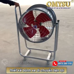 Quạt công nghiệp hướng trục di động DFG50 10 Quạt công nghiệp hướng trục di dộng dễ dàng di chuyển