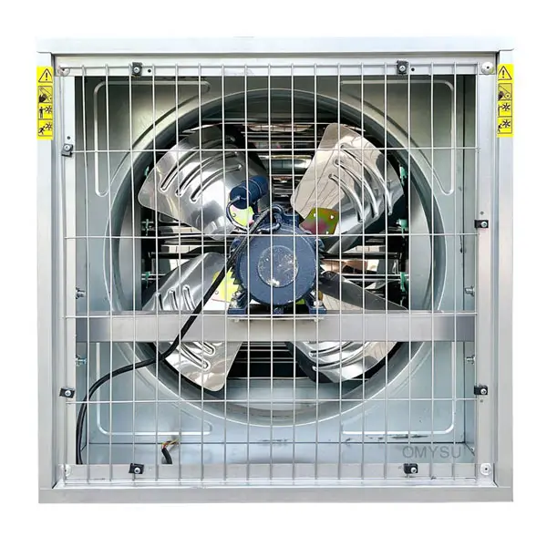 Quạt thông gió vuông OMYSU BMF-500 500x500mm 11 Quạt thông gió vuông OMYSU BMF-500