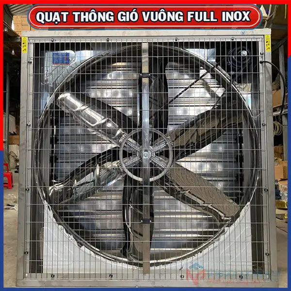 Quạt thông gió vuông INOX toàn phần 304 BMF-1380 1380x1380mm 22 Quạt thông gió vuông INOX toàn phần 304 BMF-1380