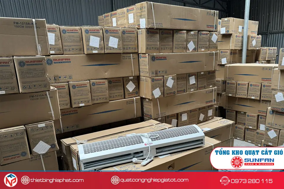 Quạt cắt gió Sunfan FM1520A-K/Y 17 Tổng kho phân phối Quạt cắt gió Sunfan giá tốt