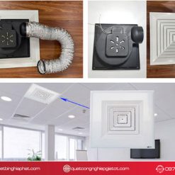 Quạt hút âm trần 600x600 SF-600AT nối ống