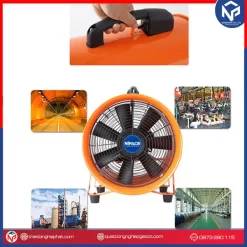 Ứng dụng Quạt hút xách tay SHT-20