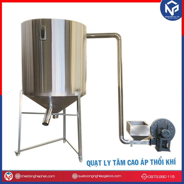 Quạt ly tâm cao áp 9-19-4.0A-2.2KW 20 Quạt ly tâm cao áp thổi lò hơi