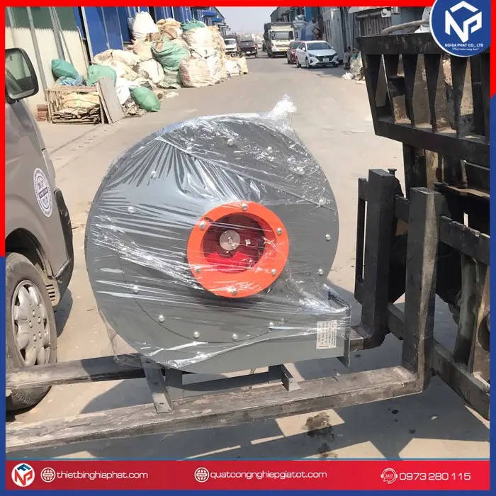 Quạt ly tâm cao áp 9-19-3.15A-1.1KW 16 Quạt ly tâm cao áp nhiều ứng dụng