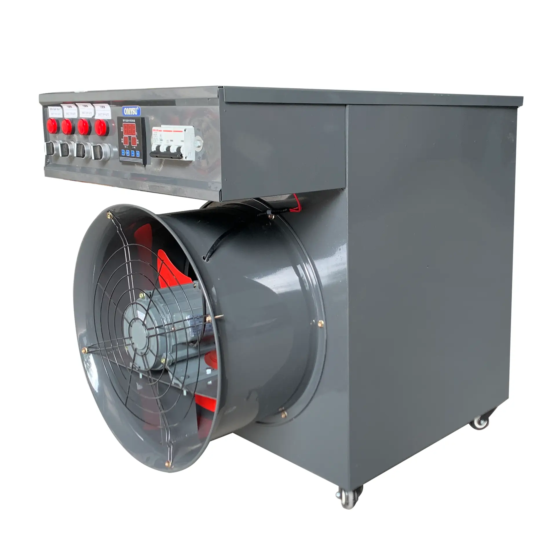 Máy sưởi công nghiệp 30KW điện 380V, Sưởi 300m2 16 Máy sưởi điện công nghiệp 30Kw điện 3 pha
