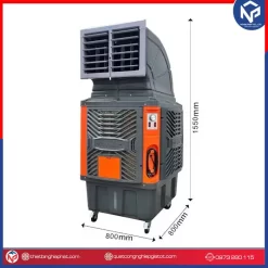 Quạt hơi nước công nghiệp 750W 17 Quạt hơi nước Aircooler 12000 m3/h