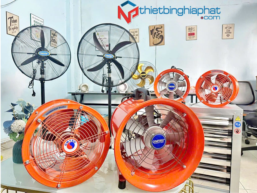 Quạt treo công nghiệp OMYSU OMW-650 17 Phân phối Quạt hút công nghiệp, Quạt công nghiệp OMYSU
