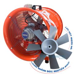 Quạt hút xách tay OMYSU SHT-40 10 Quạt hút công nghiệp xách tay OMYSU SHT-40
