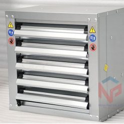 Quạt hút công nghiệp vuông 500x500mm 16 Quạt thông gió vuông trực tiếp
