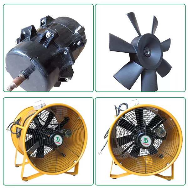 Quạt hút xách tay Soffnet SHT-40 15 Chi tiết Quạt Hút Xách Tay Soffnet SHT-40