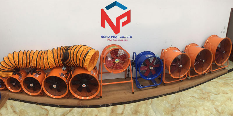 Quạt cấp gió di động Soffnet SH2T 40 17 Nghĩa Phát - Nhà cung cấp Quạt công nghiệp, Quạt hút công nghiệp đa dạng, giá tốt