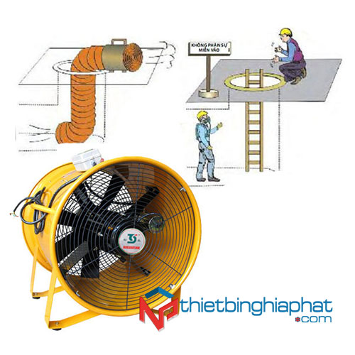 Quạt hút xách tay Soffnet SHT-40 18 Ứng dụng Quạt hút xách tay Soffnet SHT-45