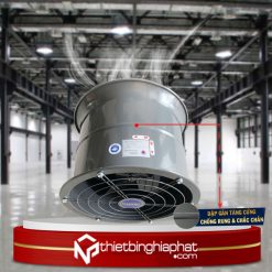 Quạt thông gió tròn OMYSU FA-35C1 dập gân tăng cứng
