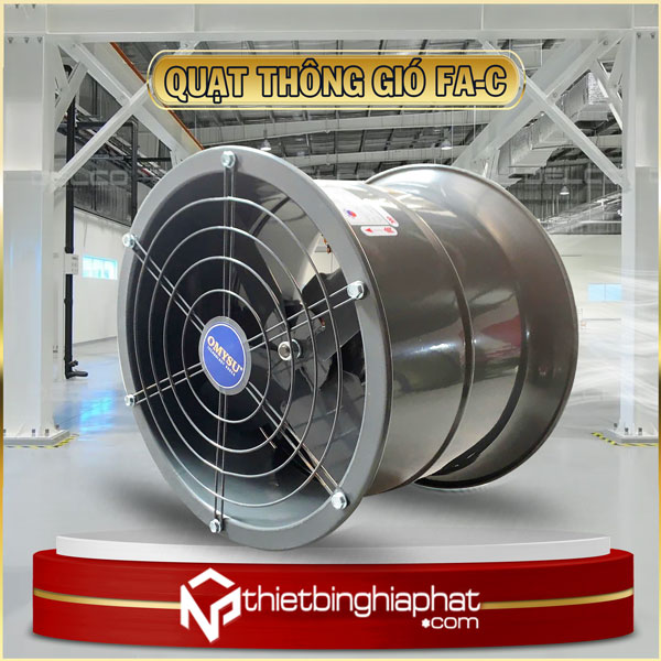 Quạt thông gió tròn OMYSU FA-25C1 16 Quạt thông gió tròn OMYSU FA-25C1 80W