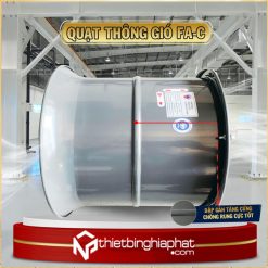 Quạt thông gió tròn OMYSU FA-25C1 13 Quạt thông gió tròn OMYSU FA-25C1 dập gân tăng cứng