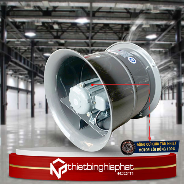 Quạt thông gió tròn OMYSU FA-35C1 15 Quạt thông gió tròn OMYSU FA-35C1 motor lõi đồng 100%