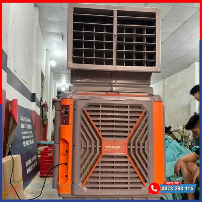 Máy làm mát công nghiệp TOMOKO HA-3600 750W 18 Máy làm mát Aircooler 750W 36.000 m3/h