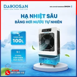 Máy làm mát Daikiosan DM204 15 Máy làm mát Daikiosan DM204 100L 510W