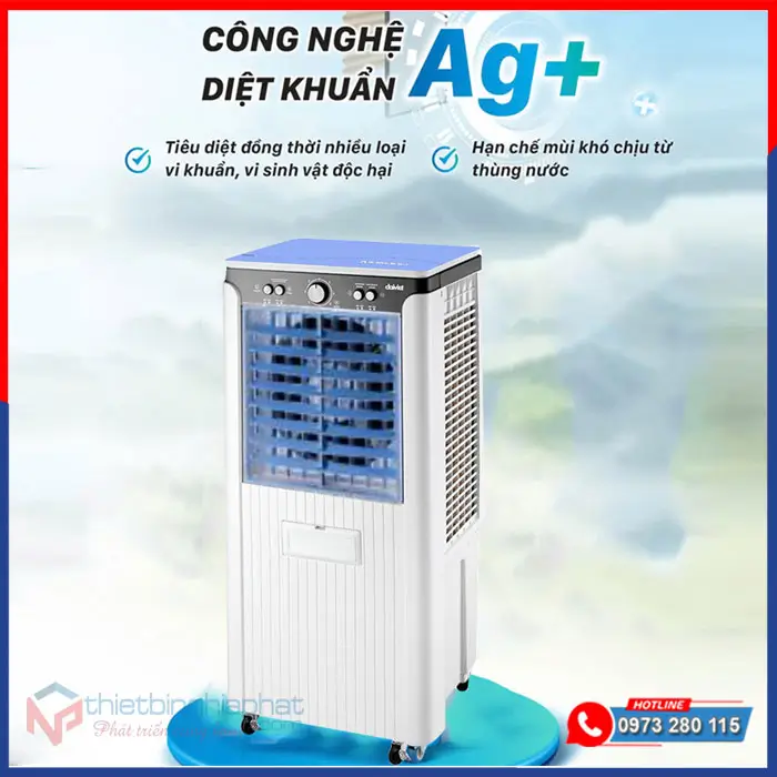 Máy làm mát Daikiosan DM113 11 Máy làm mát Daikiosan DM113 công nghệ diệt khuẩn Ag+