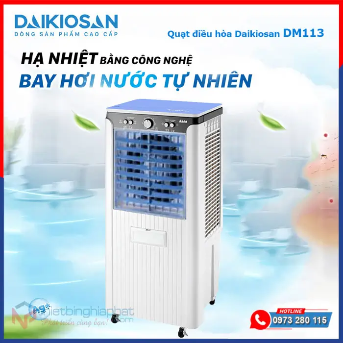 Máy làm mát Daikiosan DM113 12 Máy làm mát Daikiosan DM113