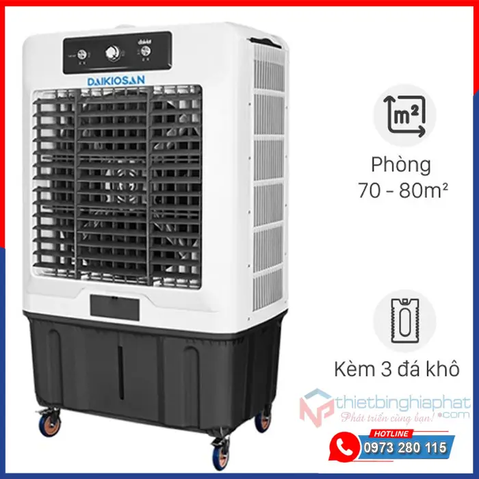 Máy làm mát không khí Daikiosan DM205 15 Máy làm mát không khí Daikiosan DM205 680W