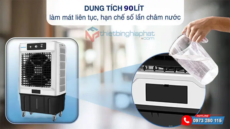 Máy làm mát không khí Daikiosan DM205 19 Máy làm mát không khí Daikiosan DM205 90L