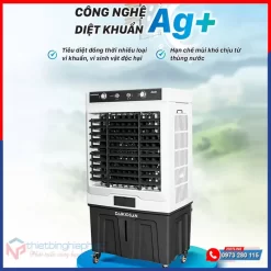 Máy làm mát Daikiosan DM210 17 Máy làm mát Daikiosan DM210 trang bị công nghệ diệt khuẩn Ag+