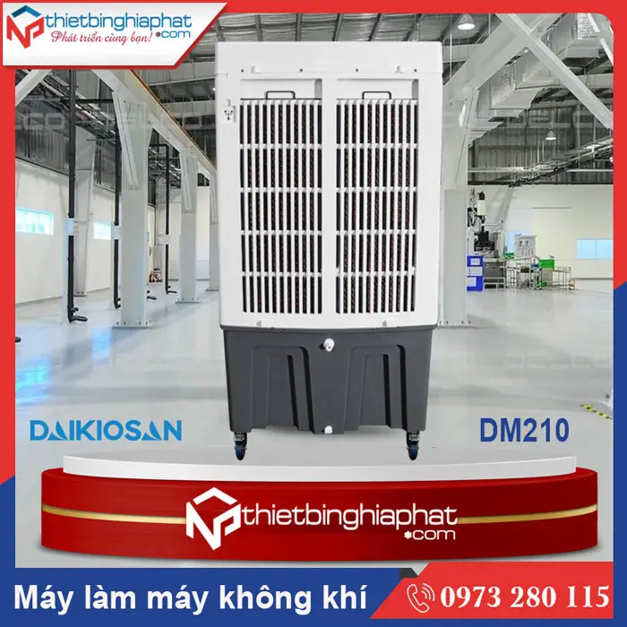 Máy làm mát Daikiosan DM210 21 Máy làm mát Daikiosan DM210 tích hợp đường dẫn nước tiện lợi