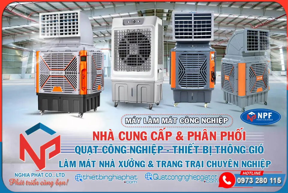 Nghĩa Phát - Cung cấp máy làm mát công nghiệp giá tốt