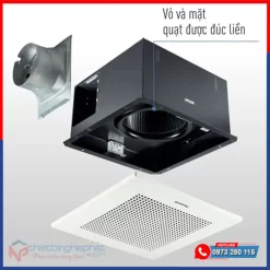 Quạt hút âm trần có ống Panasonic