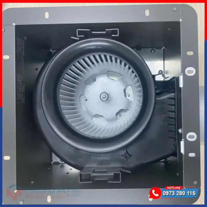 Quạt hút âm trần Panasonic FV-24CU9 có ống 16 Quạt hút âm trần nối ống Panasonic thẫm mỹ cao, vận hành êm