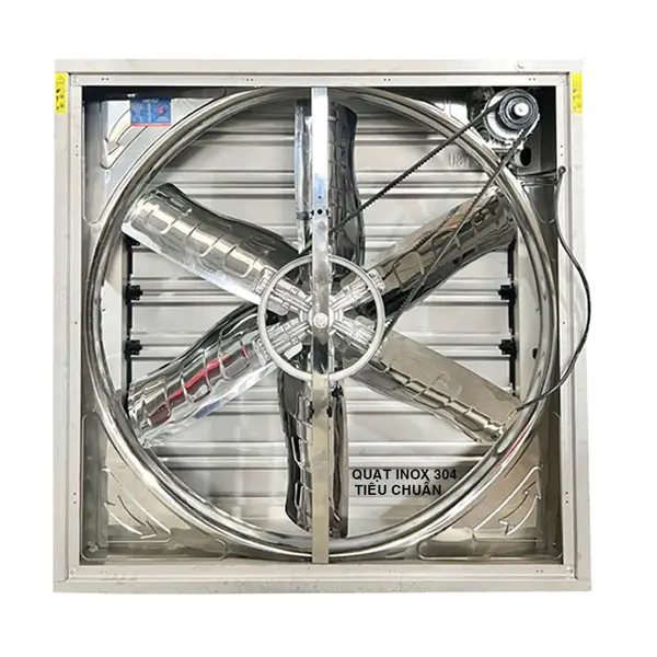 Quạt thông gió vuông INOX 304 BMF-1380 1380x1380mm 14 Quạt thông gió vuông INOX 304 1380x1380x400