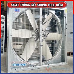 Quạt thông gió vuông tole kẽm 1380x1380 BMF-1380 15 Quạt thông gió vuông tole kẽm 1380x1380 BMF-1380 cánh POM