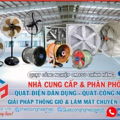 Nghĩa Phát phân phối Quạt công nghiệp OMYSU chính hãng, giá tốt