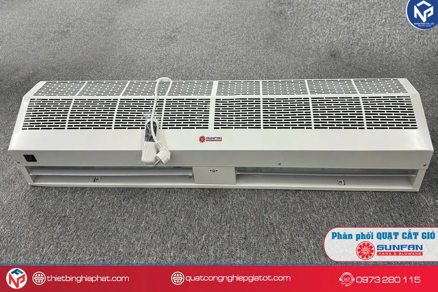 Quạt cắt gió Sunfan FM1510A-K/Y 14 Quạt cắt gió Sunfan FM1510A-K/Y chiều dài 1 mét