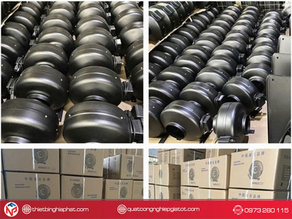 Quạt hút nối ống phi 315 25 Nghĩa Phát phân phối Quạt hút mùi nối ống các loại