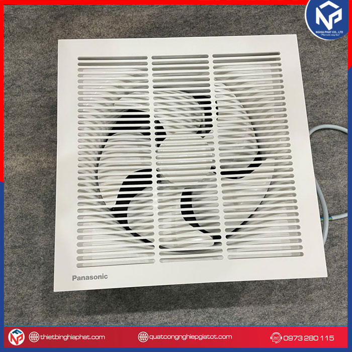 Quạt hút gắn tường Panasonic FV-20AL1 15 Quạt thông gió gắn tường Panasonic có màn che