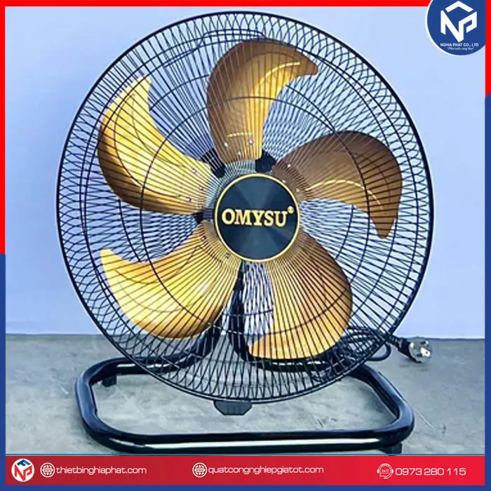 Quạt sàn công nghiệp OMYSU OMF-450 18 Quạt sàn công nghiệp OMYSU