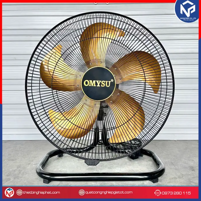 Quạt sàn công nghiệp OMYSU OMF-450 16 Quạt sàn công nghiệp OMYSU