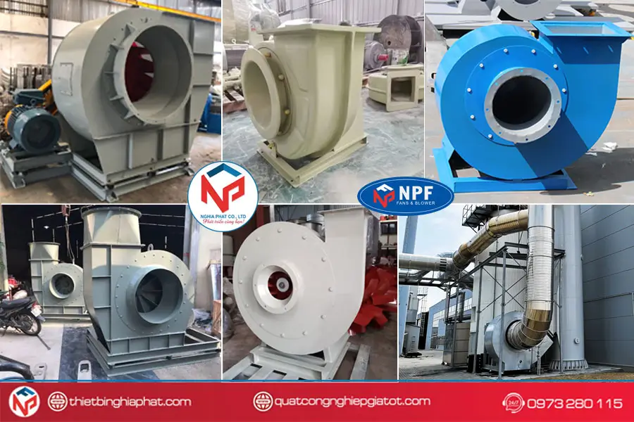 Nghĩa Phát - Sản xuất và phân phối quạt ly tâm các loại, giá tốt chất lượng