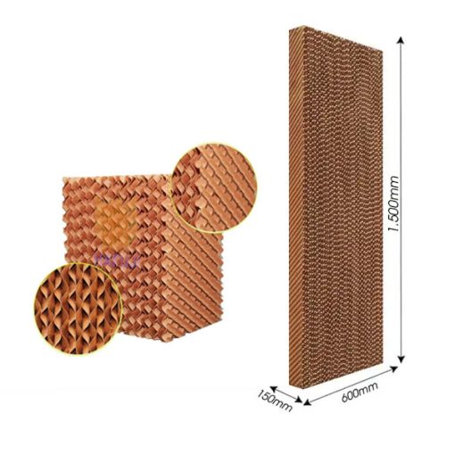 Tấm giấy làm mát Cooling Pad Nâu 1.5x0.6x0.15m
